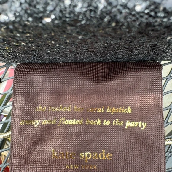 Kate Spade Minnie Mouse Glitter Clasp Clutch - Picture 7 of 7